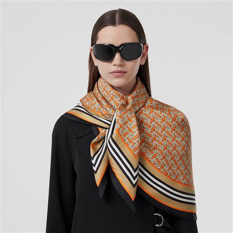 fraas burberry|Burberry silk scarf.